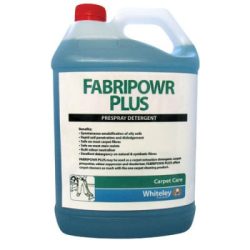 Whiteley fabripowr plus carpet shampoo 5l 060557p | ac cleaning supplies