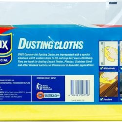 Chux dusting oil impregnated cloths 125ctn ac-09752 | ac cleaning supplies