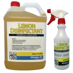 Whiteley lemon disinfectant 5l 120171 | ac cleaning supplies