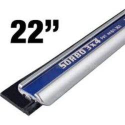 Sorbo quicksilver channel and rubber 22" 55cm 01293 | ac cleaning supplies