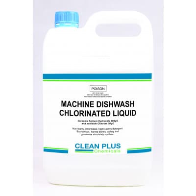 13002.jpg Clean plus machine dishwash chlorinated liquid 5l 13002 | ac cleaning supplies