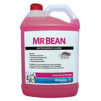 Whiteley mr bean deodoriser/air freshener cleaner 5l 130047 | ac cleaning supplies
