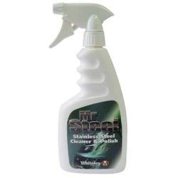Whiteley mr steel polish 500ml 130112 | ac cleaning supplies