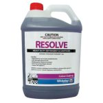 Whiteley resolve detergent & sanitiser 5l 180028 | ac cleaning supplies