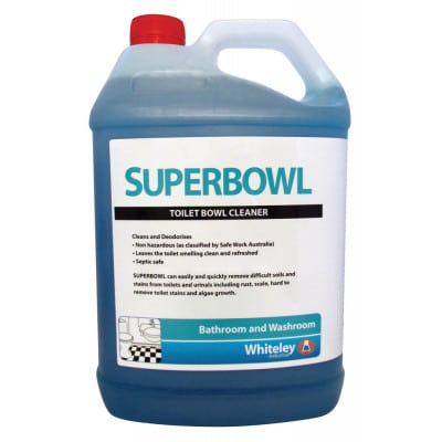 Whiteley superbowl toilet bowl cleaner 5l 190275 | ac cleaning supplies