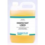 Clean plus disinfectant lemon commercial grade 5l 21002cp | ac cleaning supplies