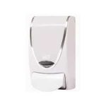 Deb scj dispenser proline 1l white with chrome suits 1l soaps 2127 | ac cleaning supplies