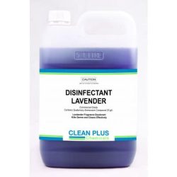 Clean plus disinfectant lavender commercial grade 5l 25002 | ac cleaning supplies
