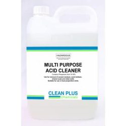 Clean plus multi purpose acid cleaner 5l 34302 | ac cleaning supplies