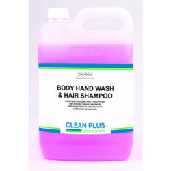 Clean plus body hand wash & hair shampoo 5l 36502 | ac cleaning supplies