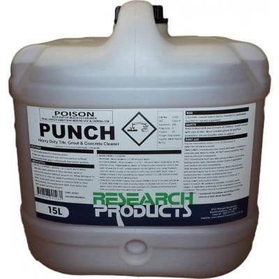 Research punch heavy duty quarry tile cleaner 15l 37315 | ac cleaning supplies