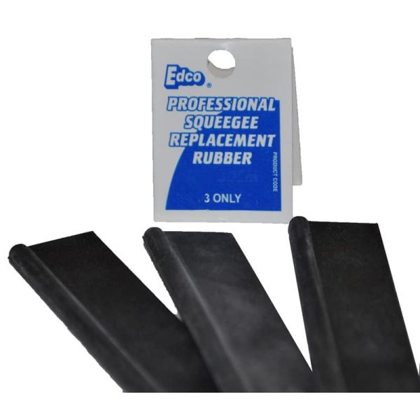 Edco window squeege rubber only 16"40cm unger unrr400 | ac cleaning supplies