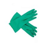 Rubber glove green premium silverlined sml 7 1pair 443004-7 | ac cleaning supplies