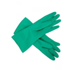 Rubber glove green premium silverlined med 8 1pair 443004-8 | ac cleaning supplies