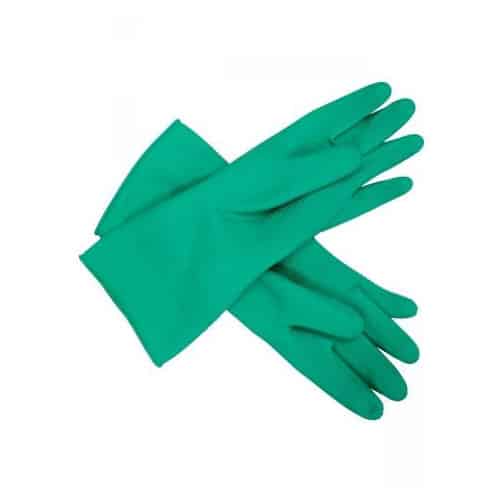 Rubber glove green premium silverlined lge 9 1pair 443004-9 | ac cleaning supplies