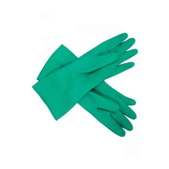 Rubber glove green premium silverlined sml 7 1pair 443004-7 | ac cleaning supplies