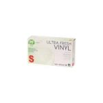 Vinyl ultrafresh clear gloves powder free small 100pk 468402/sml100 | ac cleaning supplies