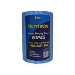 Edco merriwipe roll blue 30x50x45m 56100 | ac cleaning supplies