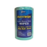 Edco merriwipe roll green 30x50cmx45m 56101 | ac cleaning supplies