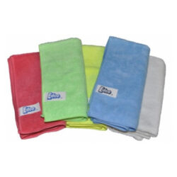 Edco merryfibre microfibre cloth green 3pk 58002g | ac cleaning supplies