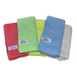 Edco merryfibre microfibre cloth white 3pk 58002w | ac cleaning supplies