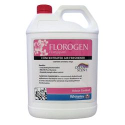 Whiteley florogen frangipani air freshener 5l 60064 | ac cleaning supplies
