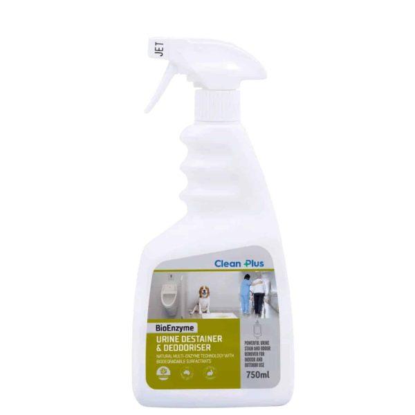 Clean plus bioenzyme urine destainer and deodoriser 750ml 89509 | ac cleaning supplies