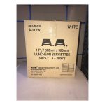 Abc serviette luncheon 1ply white 300mmx300mm 2000's a-112w | ac cleaning supplies