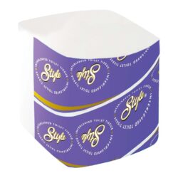 Abc interleaved toilet tissue deluxe 2ply 250sht abc-250n | ac cleaning supplies