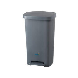 Oates pedal bin grey 50l bb-50pgy | ac cleaning supplies