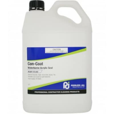Peerless con-coat sealer water based acrylic hard surfaces 5l concoa5 | ac cleaning supplies