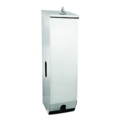 Abc dispenser triple roll stainless steel d-313/ss | ac cleaning supplies