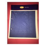 Abc serviette dinner 3ply dark blue 400mmx400mm 1000's d-316db | ac cleaning supplies