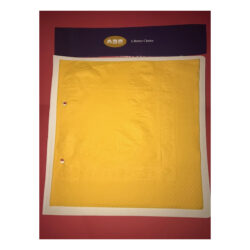 Abc serviette dinner 3ply golden yellow 400mmx400mm 1000's d-316gy | ac cleaning supplies