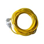 Extension lead 25m yellow normal duty exl25yel | ac cleaning supplies