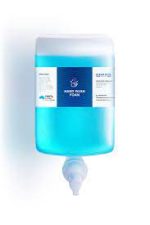Clean plus foam soap blue 6x1l cartridge 95515 | ac cleaning supplies