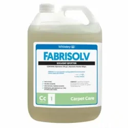 Whiteley fabrisolv solvent spotter 5l 060588 | ac cleaning supplies