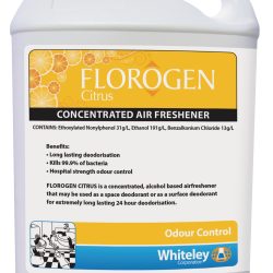 Whiteley florogen citrus air freshener 5l 060082 | ac cleaning supplies