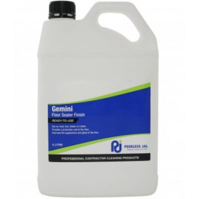 Peerless gemini floor sealer finish 5l gemini5 | ac cleaning supplies