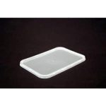 Plastic lid for rectangular cont g750 500ctn grl | ac cleaning supplies