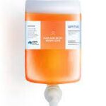 Clean plus foam soap hair & body 6x1l cartridge 95915 | ac cleaning supplies