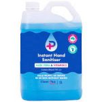 Clean plus instant hand sanitiser gel blue 5l 36402gel | ac cleaning supplies