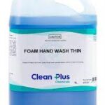 Clean plus foam hand soap blue for bulk dispensers 5ltr 97002 | ac cleaning supplies