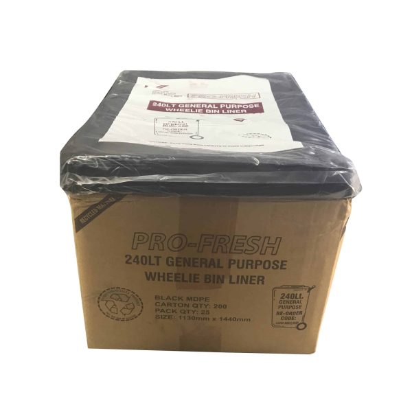 Black garbage bags 1130x1440 200ctn hd-blb240l | ac cleaning supplies