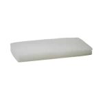 Utility glitterpad white 250x115mm hkglpw | ac cleaning supplies
