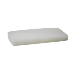Utility glitterpad white 250x115mm hkglpw | ac cleaning supplies