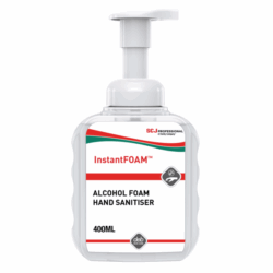 Deb scj instantfoam hand sanitiser 6 x 400ml ifs400ml | ac cleaning supplies