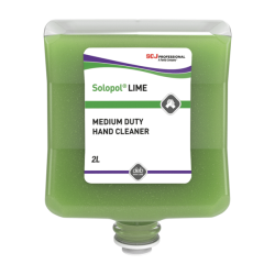 Deb scj lime med heavy duty scrub lim2l | ac cleaning supplies