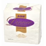 Abc serviette dinner 3ply m-fold white 1000's ma-316w | ac cleaning supplies