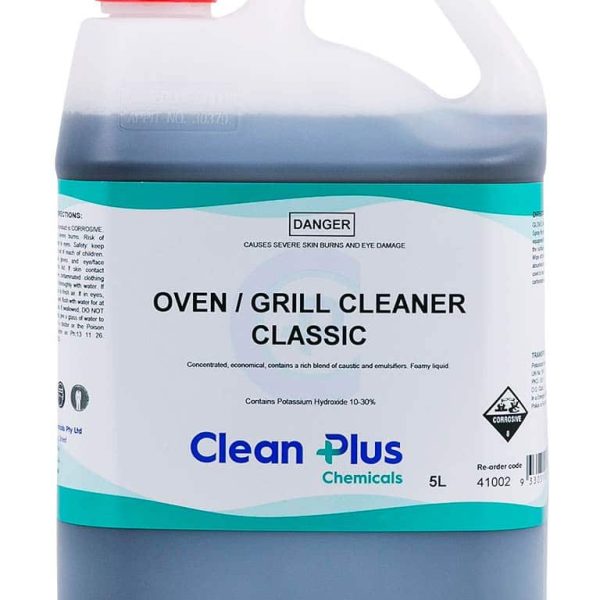 Clean plus oven/grill cleaner classic 5l 41002 | ac cleaning supplies